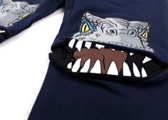 Name It dark sapphire Jurassic World sweatpants